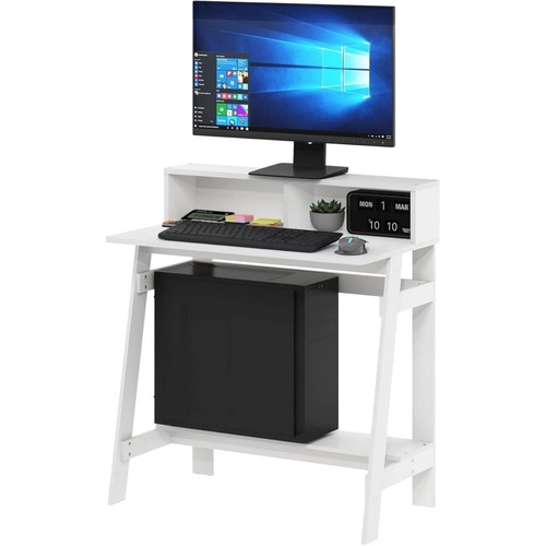 Elegant white frame computer - elegant, a-frame